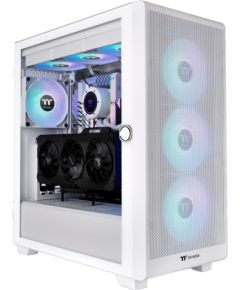 Thermaltake S250 ARGB, tower case (white, tempered glass) Корпуса