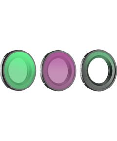 Sunnylife 1/4" lens filters 3 pcs. - Black Mist + CPL + ND16 for Osmo Nano Sporta kameru aksesuāri