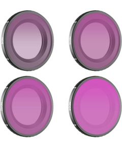 Set of 4 Sunnylife ND8 + ND16 + ND32 + ND64 filters for Osmo Nano Sporta kameru aksesuāri