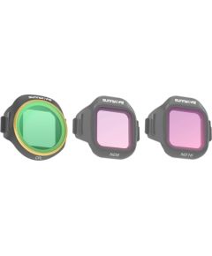 Set of 3 Sunnylife CPL + ND8 + ND16 filters for MINI 5 Pro Sporta kameru aksesuāri