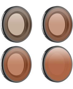 Set of 4 Sunnylife ND8/PL + ND16/PL + ND32/PL + ND64/PL filters for Osmo Nano Aksesuāri sporta kamerām