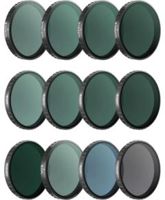 Freewell Filter Set for OSMO Action 6 – Mega Kit – 12-piece package Aksesuāri sporta kamerām