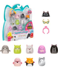 SQUISHMALLOWS SQUISH-A-LONGS figūriņas, 8 gab., 2,5 cm Jaunumi, Bērnu preces
