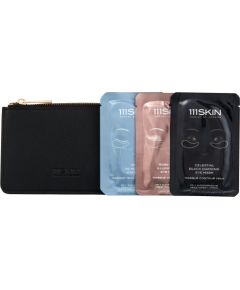 Korres 111SKIN_SET etsetter Eye Mask Trio Rose Gold Illuminating Eye Mask + Cryo De-Puffing Eye Mask + Celestial Black Diamond Eye Mask Smaržas - NESAKĀRTOTS