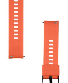 Tactical Quick Release Силиконовый ремешок для часов 20mm / оранжевый Smart pūlksteņu aksesuāri