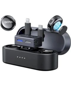 Boya Boyalink 3-01 Беспроводной микрофон 2.4 GHz / Type-C / Lightning Наушники
