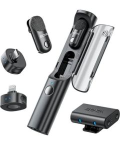 Boya Magic-02 Микрофон 2.4 GHz / Type-C / Lightning / 3.5 mm Mикрофоны