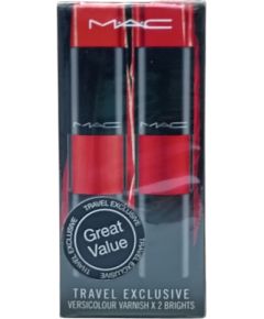 Set Duo MAC Versicolour Varnish Shining Lip Gloss Bright 2 pcs 8.5ml Помады, блески, бальзамы