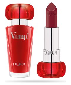 Pupa Vamp! Paraben-Free Volume Cream Lipstick 300 Scarlet Bordeaux 3.5 g *Tester Помады, блески, бальзамы