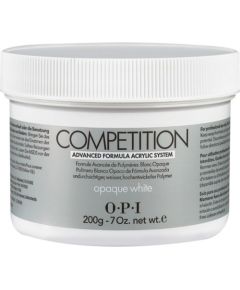 Opi Competition Acrylic Nail Powder Opaque White 200 g Nagu lakas