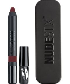 Nudestix Intense Matte Lip Liner & Cheek Blush 2-In-1 Raven 2.5 g Помады, блески, бальзамы