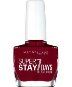 Maybelline Forever Strong Super Stay 7 Days Top Coat Nail Polish Nr. 265 Divine Wine 10ml Nagu lakas
