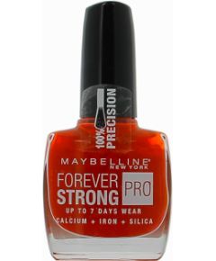 Maybelline Forever Strong Super Stay 7 Days Nail Polish 505 Red 10ml Nagu lakas