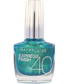 Maybelline Express Finish 40 Seconds Nail Polish Nr. 865 Turquoise Green 10ml Nagu lakas