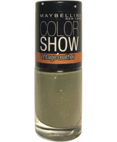 Maybelline Color Show Vintage Leather Nail Polish Nr. 208 Sage Staple Green 7ml Nagu lakas