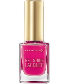 Max Factor Gel Shine Lacquer Top Coat Nail Polish 30 Twinkling Pink 11ml Nagu lakas