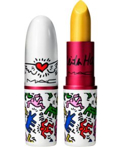 MAC Viva Glam X Keith Haring Longwear Cream Lipstick Yellow 3 g Lūpu krāsas, spīdumi, balzāmi