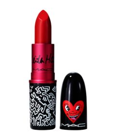 MAC Viva Glam X Keith Haring Longwear Cream Lipstick Red Haring 3 g Lūpu krāsas, spīdumi, balzāmi