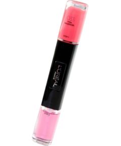 L'Oreal Paris Infallible Nail Polish 2-In-1 033 Pink Warrior 2 x 5ml Nagu lakas