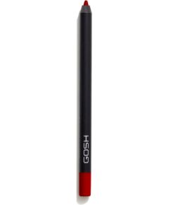 Gosh Velvet Touch Vegan Waterproof Contour Lip Liner 016 The Red 1.2 g Помады, блески, бальзамы