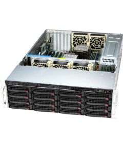 SERVER 3U 1X4510S 2X32GB 10X16/SSG-631E-E1CR16H SUPERMICRO Serveru komponentes