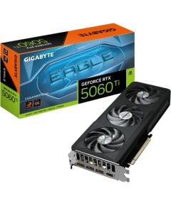 Graphics Card GIGABYTE NVIDIA GeForce RTX 5060 Ti 2617 MHz 8 GB GDDR7 128 bit PCI Express 5.0 Active GV-N506TEAGLEMAXOC-8GD Видеокарты