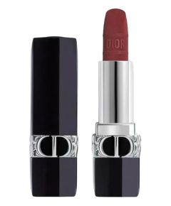Christian Dior Dior Rouge Satin Finish Cream Lipstick 963 Leopardess Velvet Finish 3.5 g Lūpu krāsas, spīdumi, balzāmi