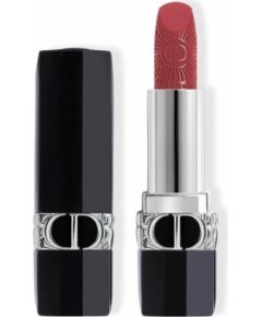 Christian Dior Dior Rouge Satin Finish Cream Lipstick 674 Midnight Rose Velvet 3.5 g Lūpu krāsas, spīdumi, balzāmi