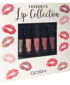 Set Gosh Favorite Lip Collection Liquid Lipstick 5 pcs Помады, блески, бальзамы