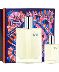 Xmas 2022 Set Hermes: H24 Eau De Toilette For Men 100ml + H24 Eau De Toilette For Men 12.5ml Dāvanu komplekti