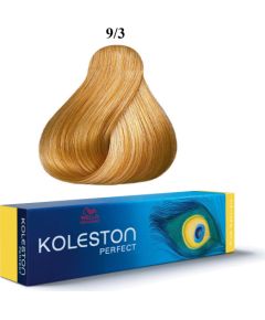 Wella Professionals Koleston Perfect Permanent Hair Dye 9/3 Very Light Blonde Gold 60ml Уход за волосами