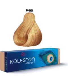Wella Professionals Koleston Perfect Permanent Hair Dye 9/00 Bright Blonde Natural Intense 60ml Matu kopšana