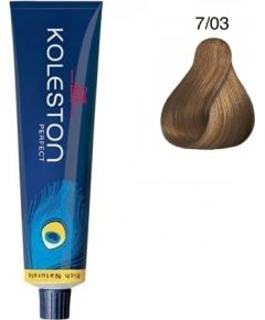 Wella Professionals Koleston Perfect Permanent Hair Dye 7/03 Medium Blonde Natural Gold 60ml Уход за волосами