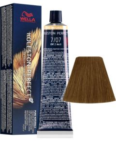 Wella Professionals Koleston Perfect Me+ Permanent Hair Dye 7/07 Medium Blonde Natural Chestnut 60ml Уход за волосами