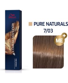 Wella Professionals Koleston Perfect Me+ Permanent Hair Dye 7/03 Medium Blonde Natural Golden 60ml Уход за волосами