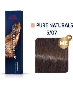 Wella Professionals Koleston Perfect Me+ Permanent Hair Dye 5/07 Light Chestnut Natural Brown 60ml Уход за волосами