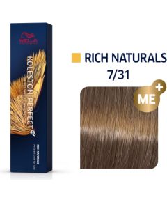 Wella Professionals Koleston Perfect Me+ Permanent Hair Dye 7/31 Medium Blonde Gold Ash 60ml Уход за волосами