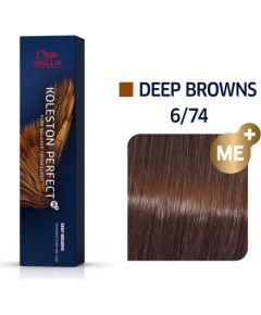 Wella Professionals Koleston Perfect Me+ Permanent Hair Dye 6/74 Deep Brown 60ml Уход за волосами