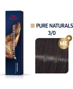 Wella Professionals Koleston Perfect Me+ Permanent Hair Dye 3/0 Dark Brown 60ml Уход за волосами