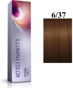 Wella Professionals Illumina Color Permanent Hair Dye 6/37 Dark Blonde Golden Chestnut 60ml Уход за волосами
