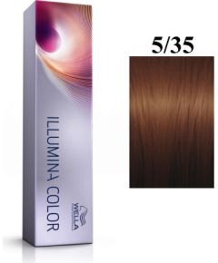 Wella Professionals Illumina Color Permanent Hair Dye 5/35 Light Chestnut Golden Mahogany 60ml Уход за волосами