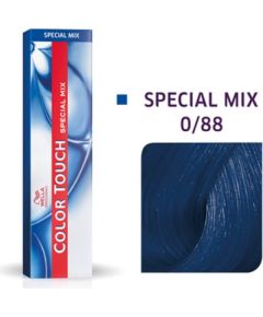 Wella Professionals Color Touch Special Mix Ammonia-Free Semi-Permanent Hair Dye 0/88 Blue Intense 60ml Matu kopšana