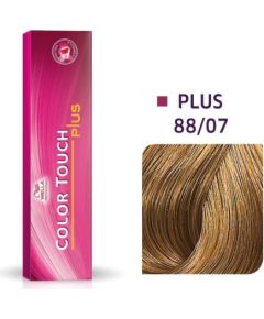 Wella Professionals Color Touch Plus Ammonia-Free Semi-Permanent Hair Dye 88/07 Light Blonde Natural Intense Chestnut 60ml Matu kopšana