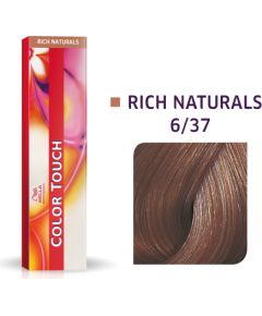 Wella Professionals Color Touch Ammonia-Free Semi-Permanent Hair Dye 6/37 Dark Blonde Golden Chestnut 60ml Matu kopšana