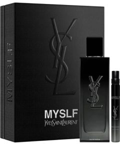 Set Yves Saint Laurent: Myslf Eau De Parfum For Men Refillable 100ml + Myslf Eau De Parfum For Men 10ml Dāvanu komplekti
