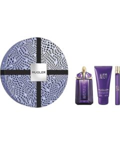 Set Thierry Mugler: Alien Eau De Parfum For Women 60ml + Alien Hydrating Body Lotion 50ml + Alien Eau De Parfum For Women 10ml Dāvanu komplekti