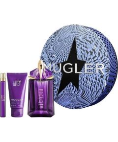 Set Thierry Mugler: Alien Eau De Parfum For Women 60ml + Alien Eau De Parfum For Women 10ml + Alien Hydrating Body Lotion 50ml Dāvanu komplekti