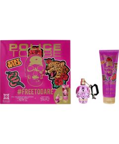 Set Police: To Be Free To Dare Hydrating Body Lotion 100ml + To Be Free To Dare Eau De Parfum For Women 40ml Парфюмерные наборы