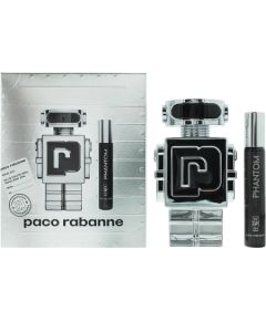 Set Paco Rabanne: Phantom Eau De Toilette For Men 100ml + Phantom Eau De Toilette For Men 10ml Dāvanu komplekti