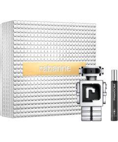 Set Paco Rabanne: Phantom Eau De Toilette For Men 100ml + Phantom Eau De Toilette For Men 10ml Dāvanu komplekti